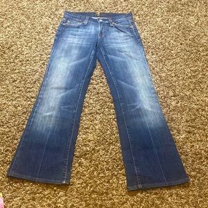 7 for All Mankind Bootcut Flare Jeans Size 26